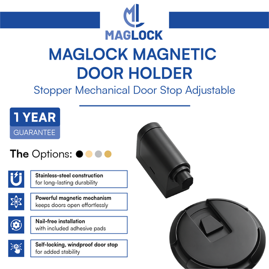 MAGLOCK™ TitanHold Pro - Heavy Duty Magnetic Door Stop