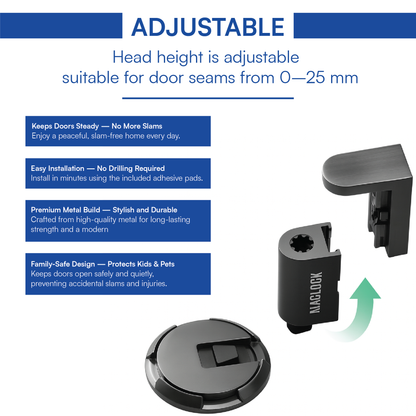 MAGLOCK™ TitanHold Pro - Heavy Duty Magnetic Door Stop