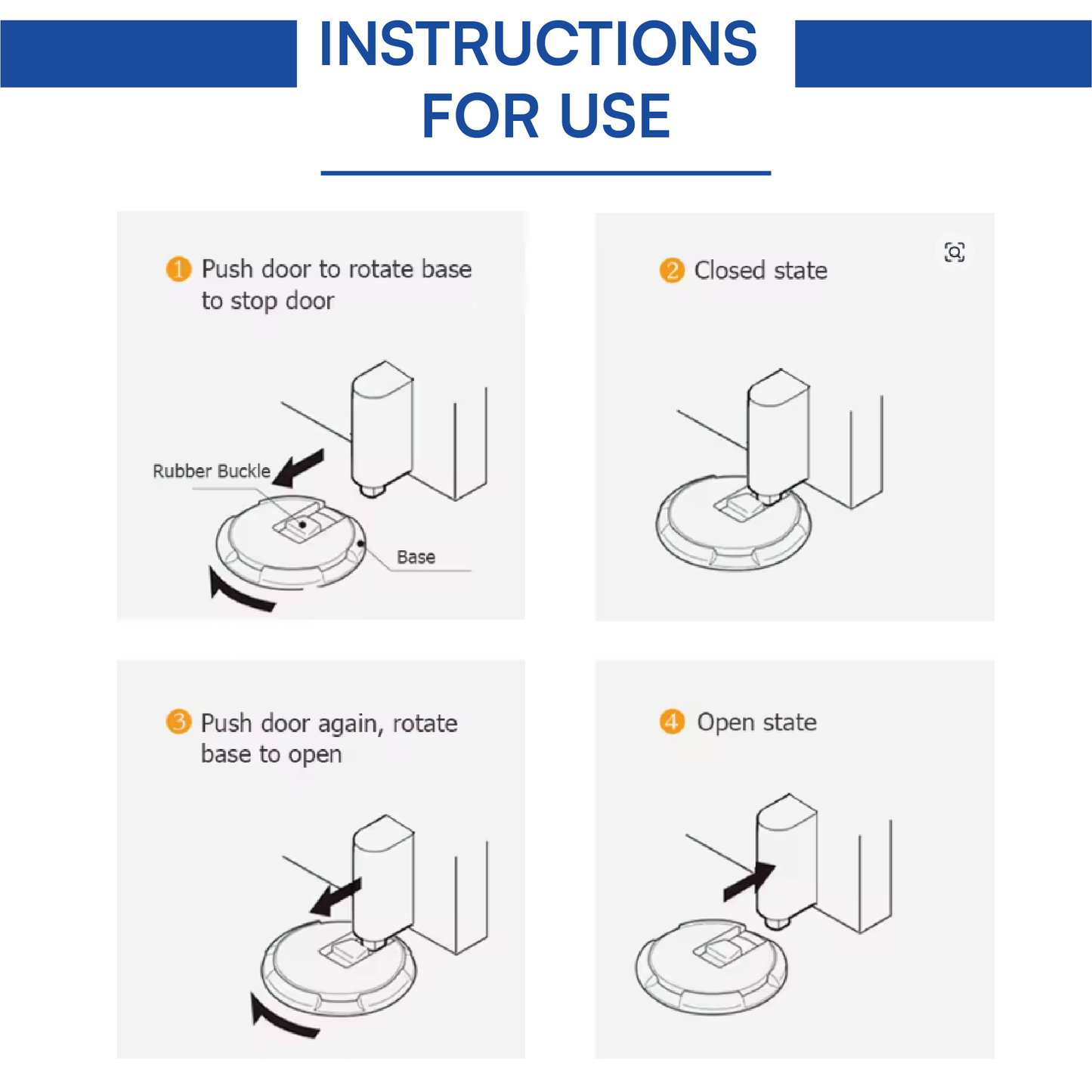 MAGLOCK™ TitanHold Pro - Heavy Duty Magnetic Door Stop